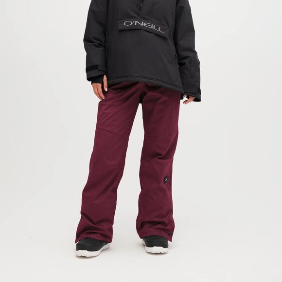 O'Neill Star Melange Snow Pants – Medium, Windsor Wine - Picture 1 of 10